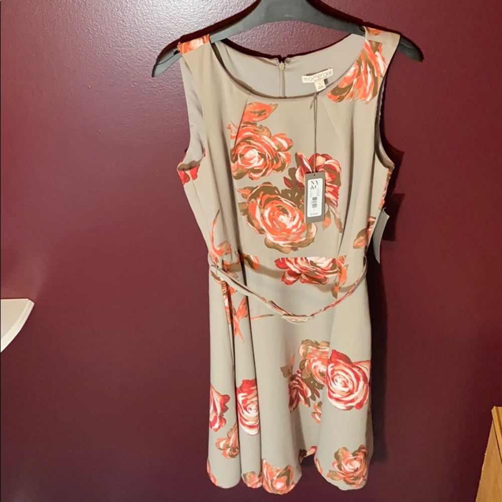 Floral Eva Mendes dress from NY&C